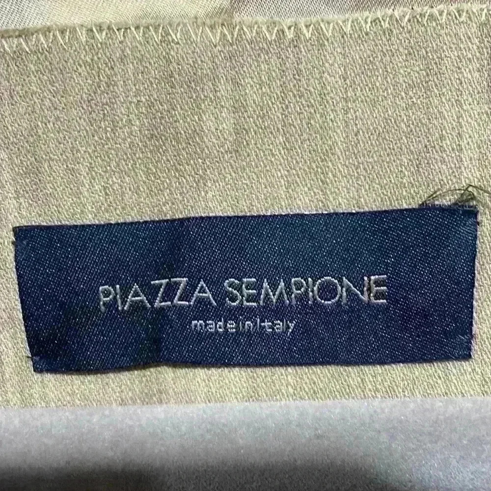 Piazza Sempione Tan double stitched pure wool blazer size large made in Italy - Picture 3 of 11